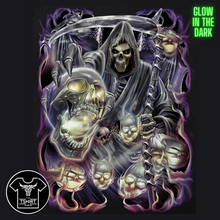 Load image into Gallery viewer, Grim Reaper with Souls Short Sleeve T-Shirt (TS0169)