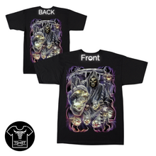 Load image into Gallery viewer, Grim Reaper with Souls Short Sleeve T-Shirt (TS0169)