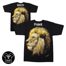 Load image into Gallery viewer, Lion Side Profile Short Sleeve T-shirts (TS0016)