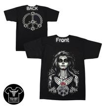 Load image into Gallery viewer, Peace Girl Short Sleeve T-Shirt (TS0173)