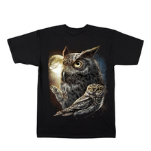 Load image into Gallery viewer, Owl Short Sleeve T-Shirt (TS0176)