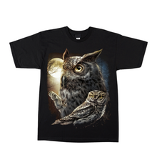 Load image into Gallery viewer, Owl Short Sleeve T-Shirt (TS0176)