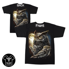 Load image into Gallery viewer, Owl Short Sleeve T-Shirt (TS0176)