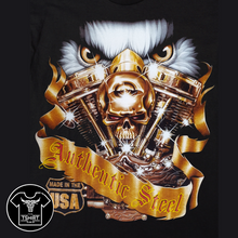 Load image into Gallery viewer, Bike Authentic Steel Short Sleeve T-shirt (TS0017)