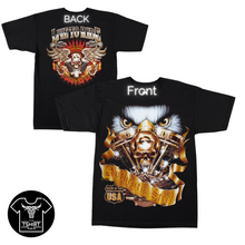 Load image into Gallery viewer, Bike Authentic Steel Short Sleeve T-shirt (TS0017)