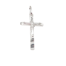 Load image into Gallery viewer, Cross Pendant with a Crucifix 925 Silver Pendant (925P002)