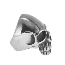 Load image into Gallery viewer, Plain Skull Ring High Grade Stainless Steel (SSR029)