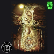 Load image into Gallery viewer, Cat/Tiger Short Sleeve T-Shirt (TS0184)