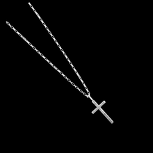 Load image into Gallery viewer, 925 Sterling Silver necklace set - Chain with Cross pendant (925SETPC019)
