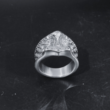 Load image into Gallery viewer, High grade Stainless Steel Ring Hummer of Thor/ Mjölnir / design (SSR016)