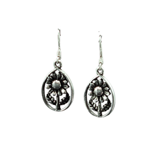 Load image into Gallery viewer, 925 Hanging Sterling Silver Earrings (925ER019)