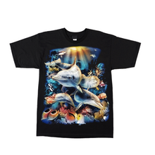 Load image into Gallery viewer, Dolphin Short Sleeve T- shirt (TS001)