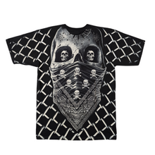 Load image into Gallery viewer, Bandana Skull - Short Sleeve T-shirt - (TS0200)