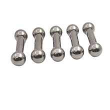 Load image into Gallery viewer, Straight Barbell 10mm Bar 316L Grade Surgical Steel - Set of 5 (BPPA10MMSET5)