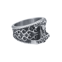 Load image into Gallery viewer, High grade Stainless Steel Ring Hummer of Thor/ Mjölnir / design (SSR016)