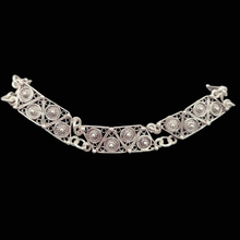 Load image into Gallery viewer, 925Sterling Silver Filigree Bracelet (925BRAC025)
