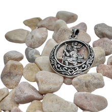 Load image into Gallery viewer, Saint Christopher 925 Silver Pendant (925P012)