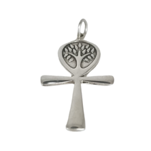 Load image into Gallery viewer, Ankh/Alien 925 Silver Pendant (925P042)
