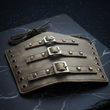 Load image into Gallery viewer, Men, Women Brown PU Wrap Bracelet (LBRAC003)