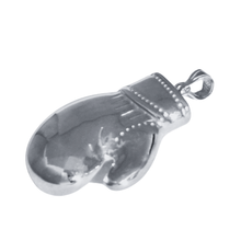 Load image into Gallery viewer, 925 Sterling Silver Boxing Glove Pendant (925P068)