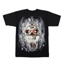 Load image into Gallery viewer, Snow Skull Short Sleeve T-shirt (TS0027)
