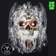 Load image into Gallery viewer, Snow Skull Short Sleeve T-shirt (TS0027)