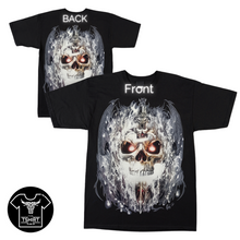 Load image into Gallery viewer, Snow Skull Short Sleeve T-shirt (TS0027)