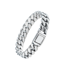 Load image into Gallery viewer, High-Grade Thick Stainless Steel Curb Chain Bracelet (SSBRAC042)