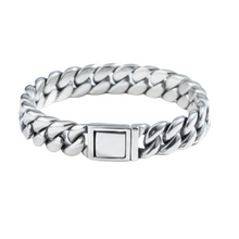 Load image into Gallery viewer, High-Grade Thick Stainless Steel Curb Chain Bracelet (SSBRAC042)