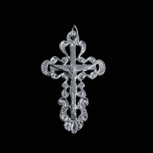 Load image into Gallery viewer, Cross with crucifix 925 Silver Pendant (925P022)