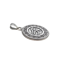 Load image into Gallery viewer, 925 Sterling Silver 3D Eye of Ra Pendant (925P106)