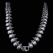 Load image into Gallery viewer, Skull Necklace Stainless Steel Chain Heavy Duty (SSC013)