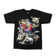 Load image into Gallery viewer, Pitbull Biker Short Sleeve T-shirt (TS0031)