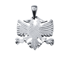 Load image into Gallery viewer, Double Headed Eagle 925 Silver Pendant (925P019)