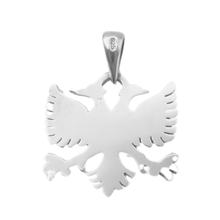 Load image into Gallery viewer, Double Headed Eagle 925 Silver Pendant (925P019)