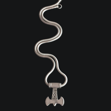 Load image into Gallery viewer, High Grade Stainless Steel Set - Chain and Double Headed Axe Pendant (SSSETPC013)