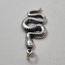 Load image into Gallery viewer, Snake 925 Silver Pendant (925P026)