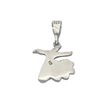 Load image into Gallery viewer, 925 Sterling Silver Pendant whirling Dervish (925P092)