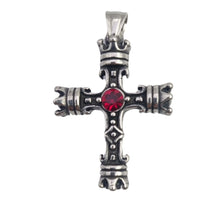 Load image into Gallery viewer, Cross Gothic Style Stainless Steel Pendant (SSP009)