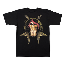 Load image into Gallery viewer, Skull Musician Guitar Short Sleeve T-shirt (TS0039)