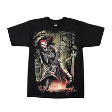 Load image into Gallery viewer, Skull Musician Guitar Short Sleeve T-shirt (TS0039)