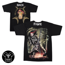 Load image into Gallery viewer, Skull Musician Guitar Short Sleeve T-shirt (TS0039)