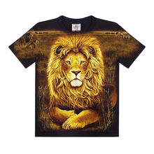 Load image into Gallery viewer, Lion Full Print Short sleeve T-shirt (TS003)