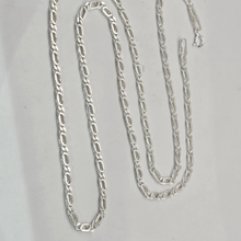 Load image into Gallery viewer, 925 Sterling Silver Chain 60 cm x 3.2mm Unisex Ring Spring Clasp (925C028)
