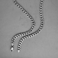Load image into Gallery viewer, 925 Sterling Silver Classic Curb Link Chain 50cm for Women (925C002)
