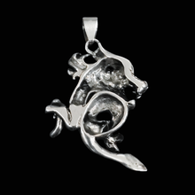 Load image into Gallery viewer, High Grade Stainless Steel Pendant Dragon holding red ball (SSP044)