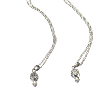 Load image into Gallery viewer, 925 Set Sterling Silver Couple Necklace Male Symbol, Two Necklaces (925SETPC043)