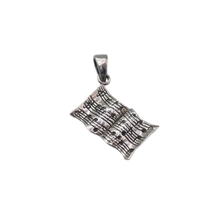 Load image into Gallery viewer, Page with Musical Notes 925 Silver Pendant (925P032)