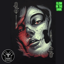 Load image into Gallery viewer, Queen of Skulls Short Sleeve T-shirt (TS0045)