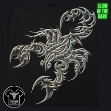 Load image into Gallery viewer, Tribal Scorpion Short Sleeve T-shirt (TS0046)